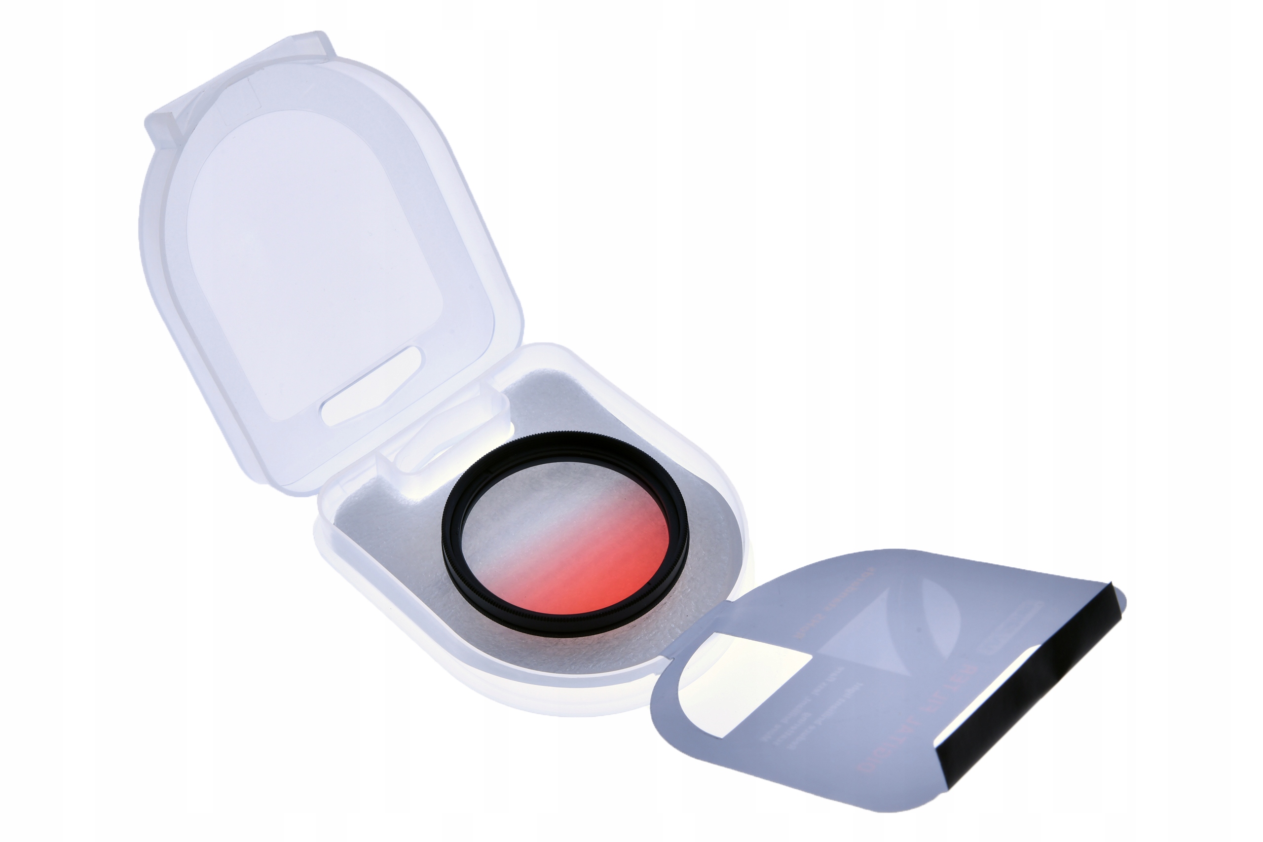 Filtr połówkowy 46mm Czerwony Marka Inna