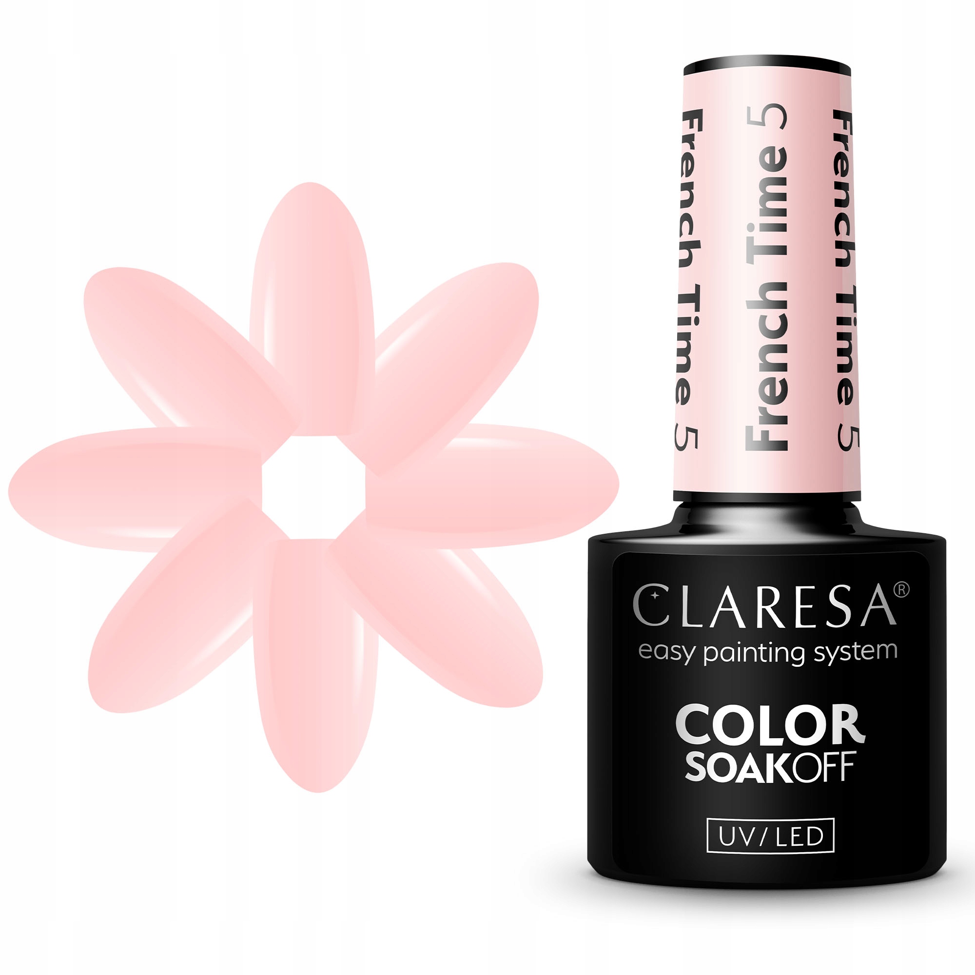 

Claresa Lakier hybrydowy French Time 5 5g