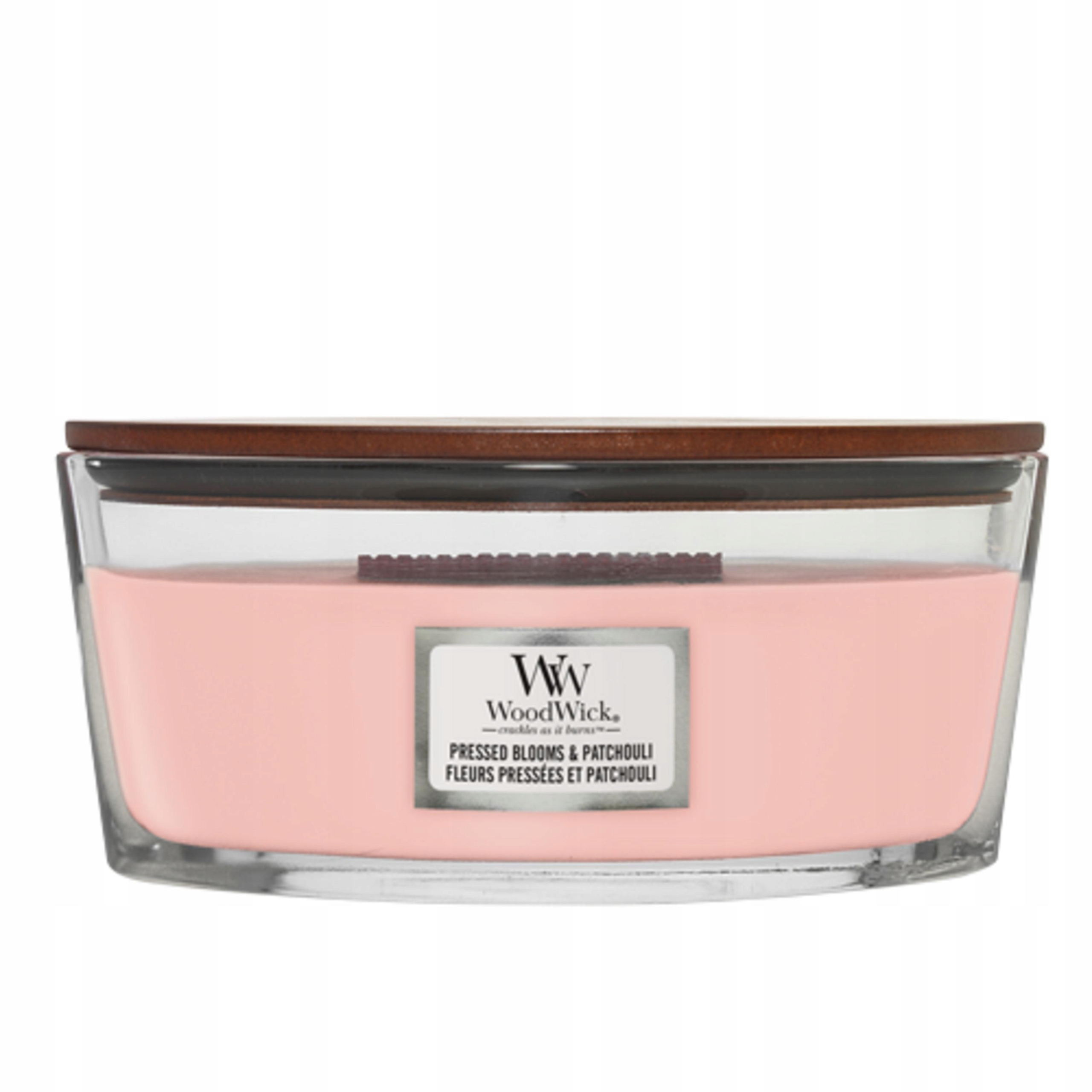 Woodwick lisované květy a pačuli 453,6 g