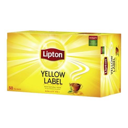 HERBATA LIPTON YELLOW LABEL EKSPRESOWA 50SZT. 0203