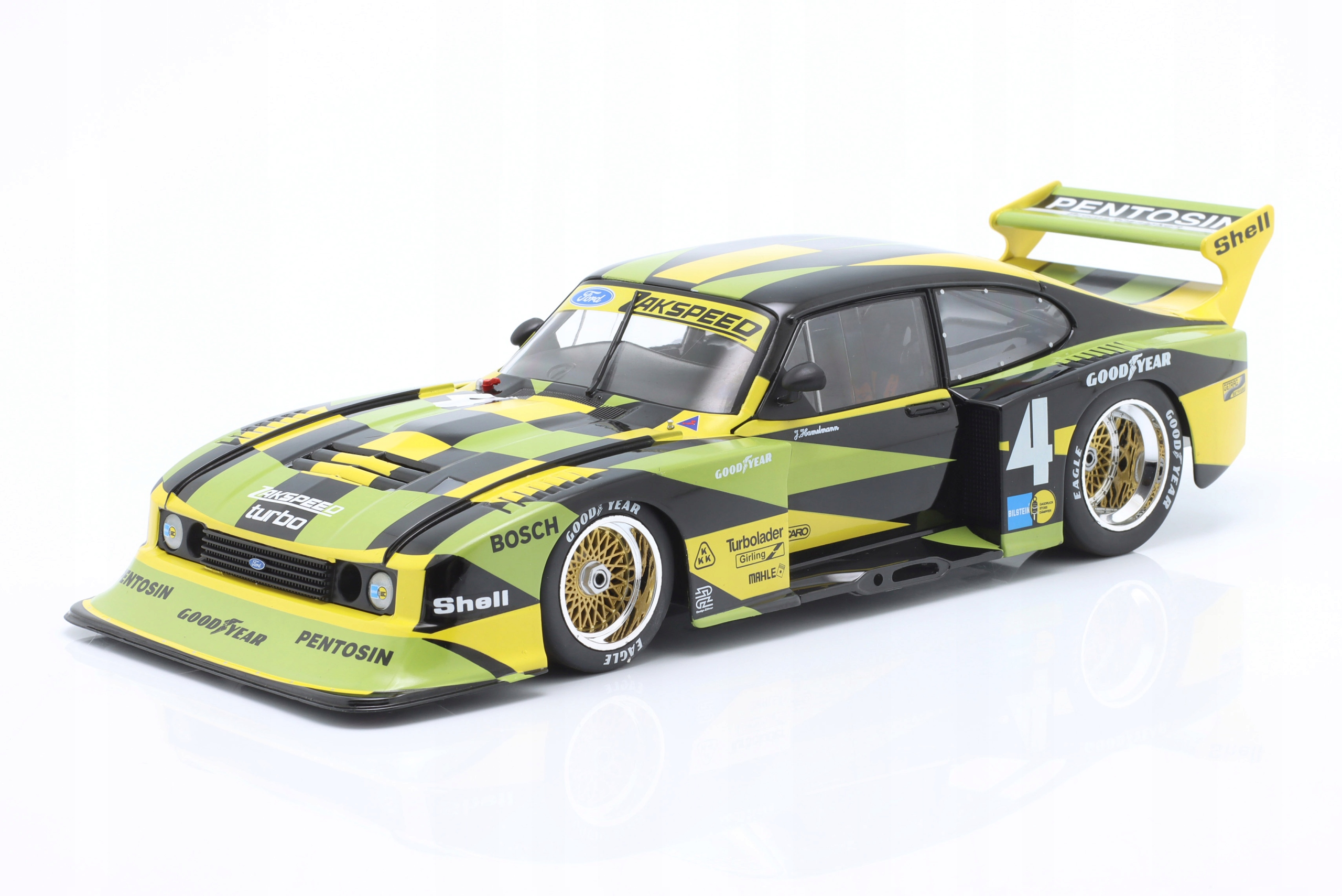 Ford Capri Turbo Gr.5 #4 Zakspeed Drm 1980 Jürgen Hamelmann WERK83 1:18