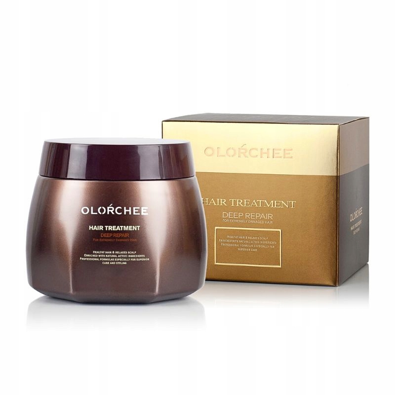 Olorchee Deep Repair Maska Głęboko Regenerująca do Włosów Odbudowa 500ml