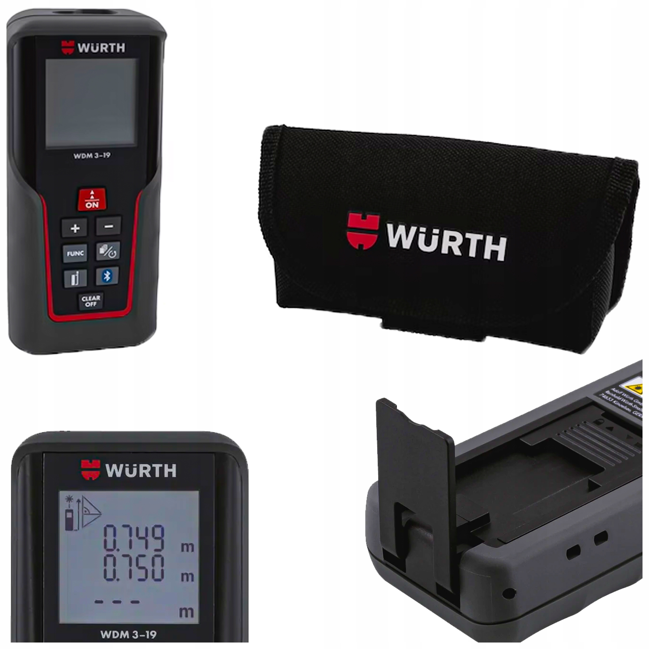 Laserový Dálkoměr Wdm 3-19 61-100 m Wurth
