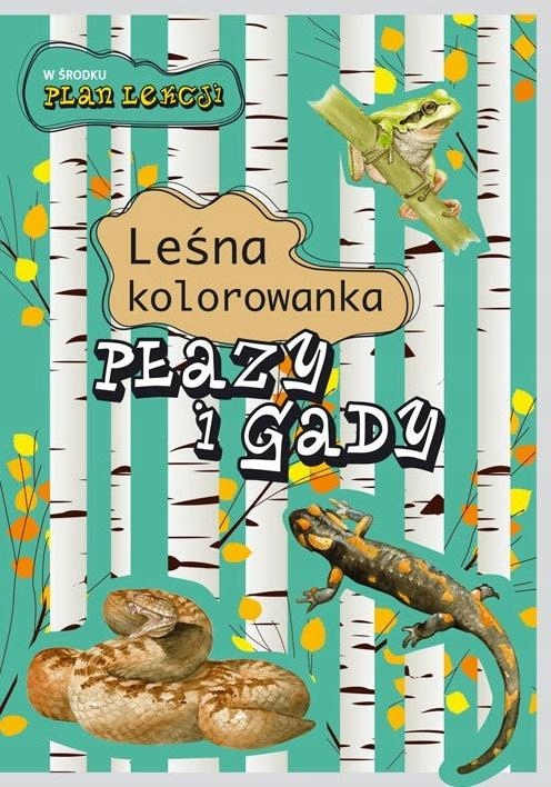 

Leśna kolorowanka. Płazy i gady Multico