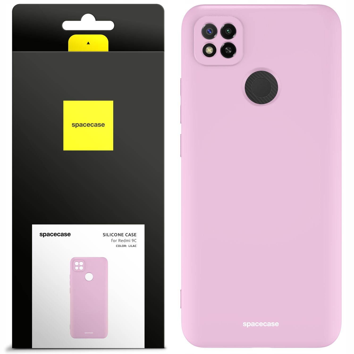 

Etui Case Matowe Spacecase Silicone Do Redmi 9C