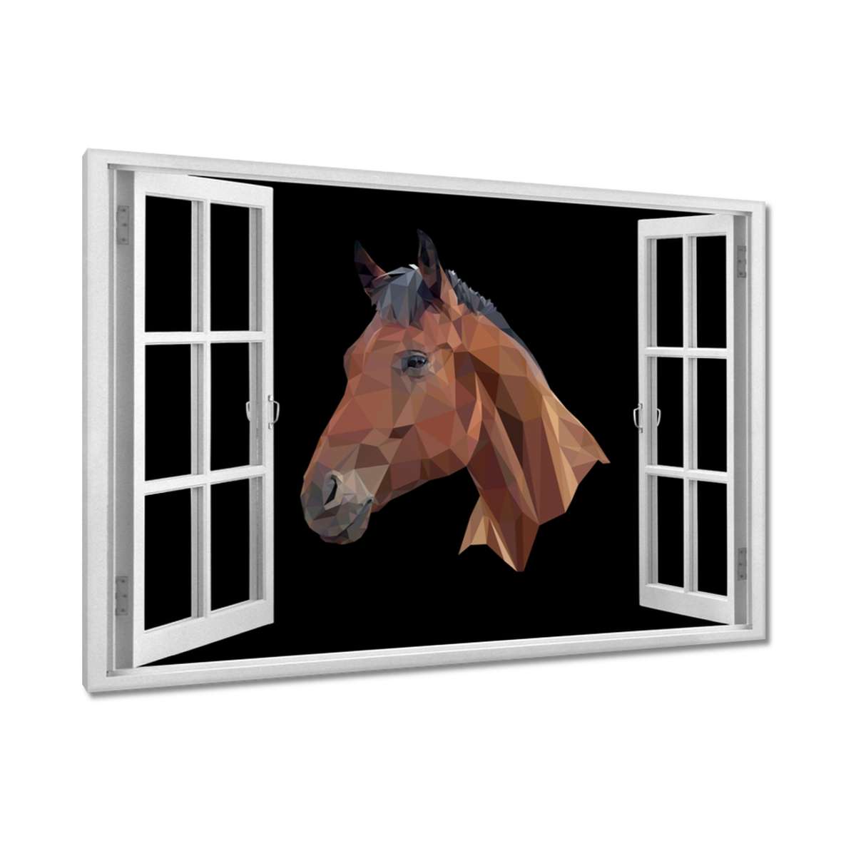 Obrazy 120x80 Hlava koně Koňská hlava