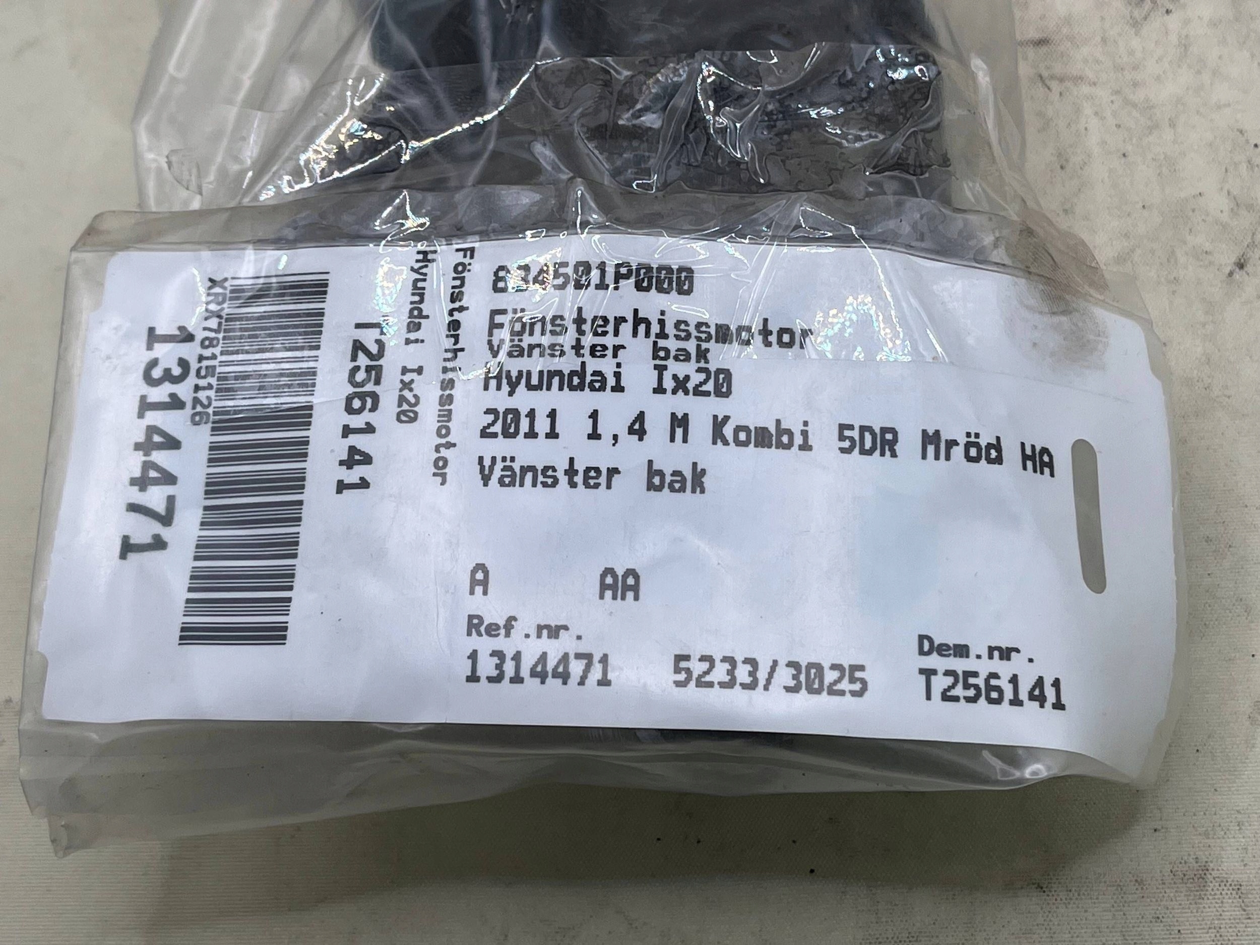 lift mini motor windows left front KIA VENGA 83450-1P000 !J