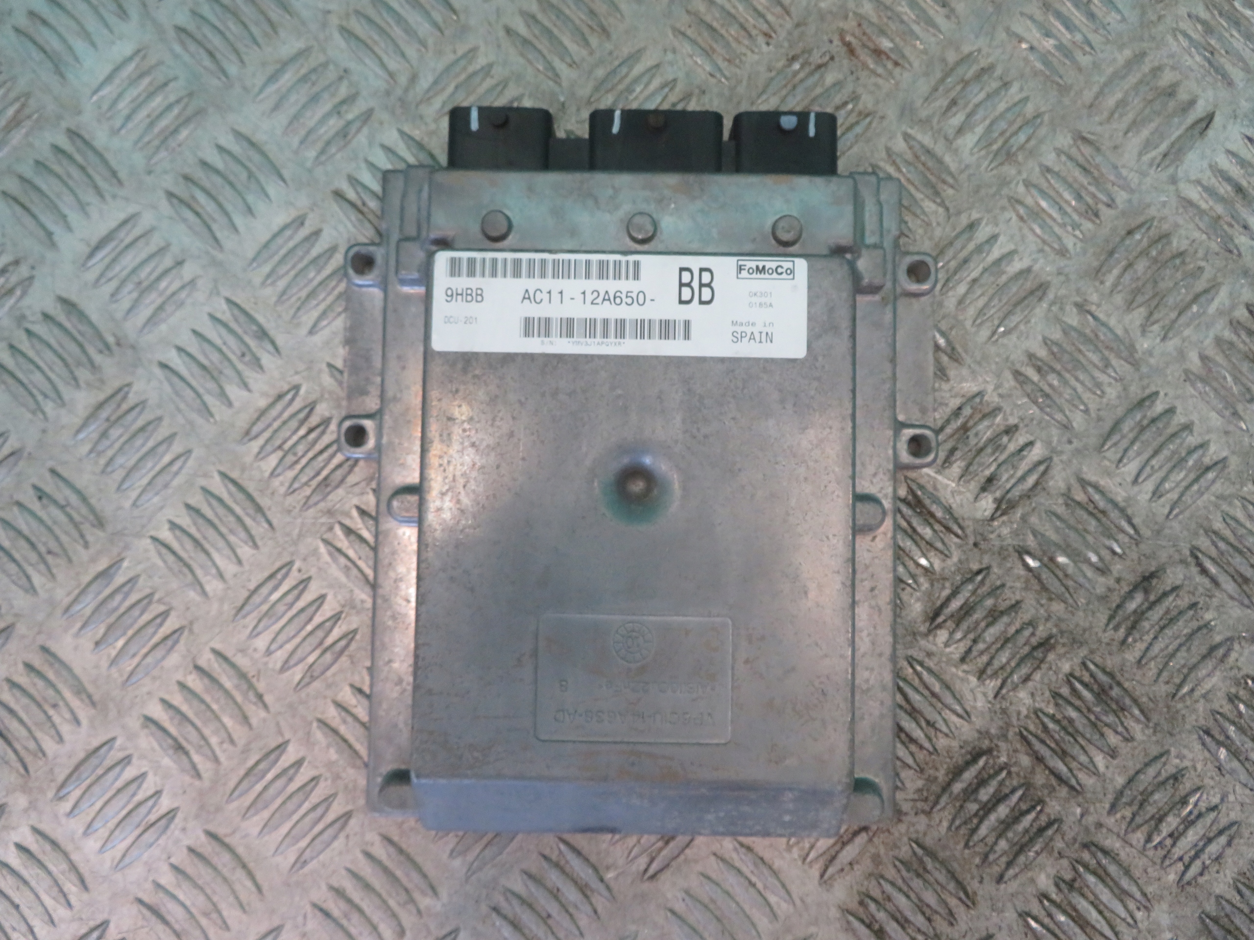 control unit of the engine FORD TRANSIT MK7 11R AC11-12A650-BB