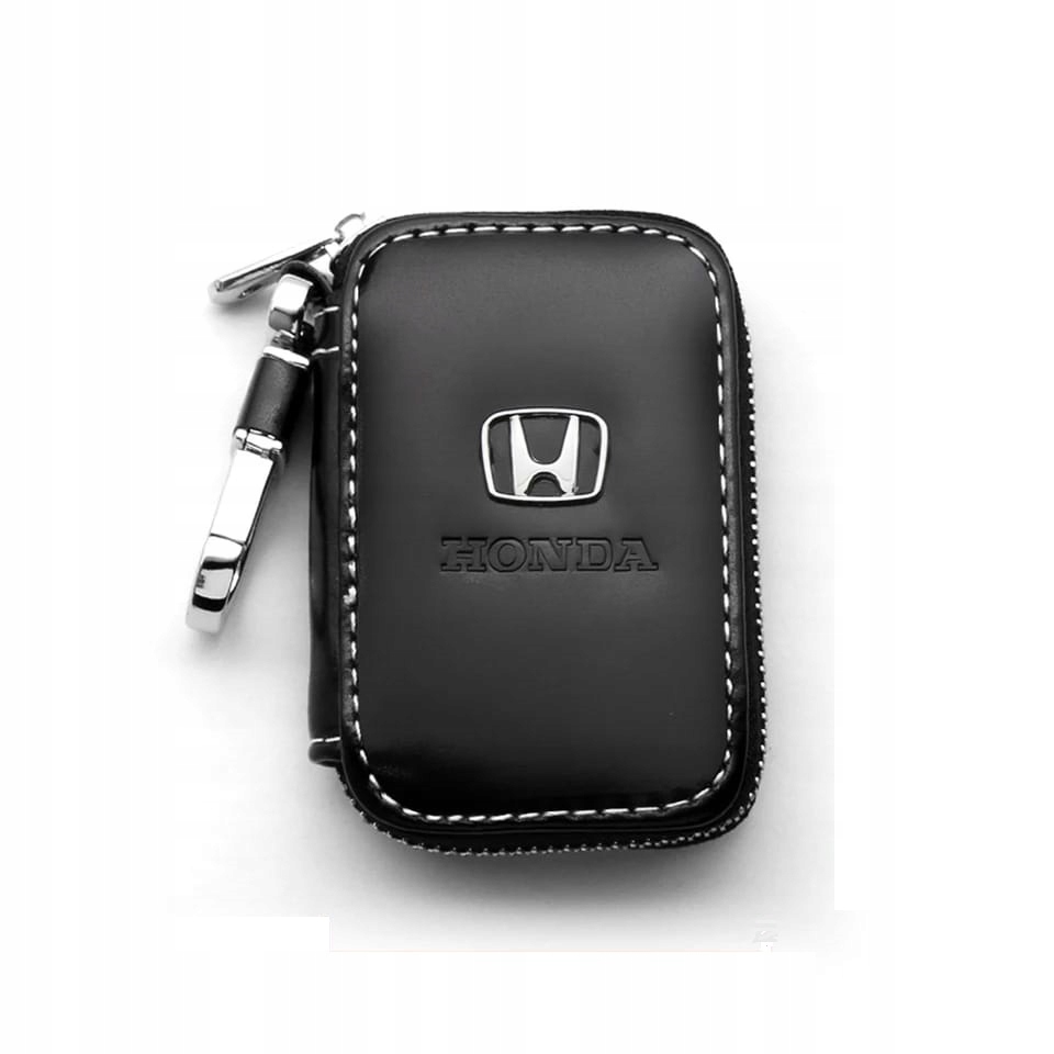 

Piękne Etui brelok na kluczyki Honda chrom Skóra