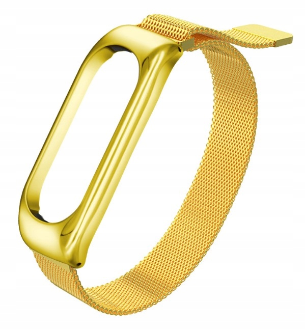 

Bransoleta Opaska pasek Xiaomi MI Band 5 Gold Q