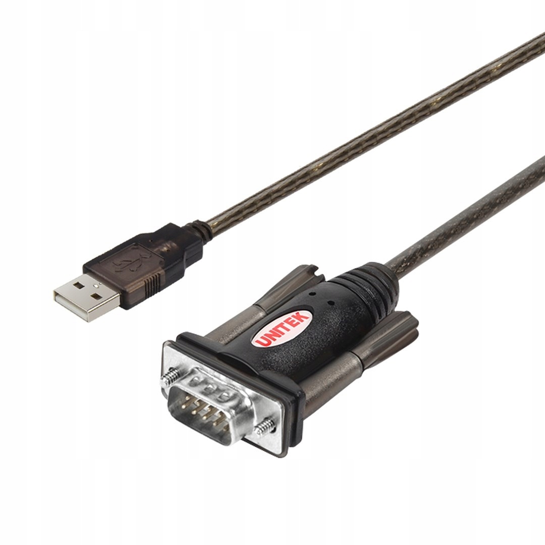 Unitek Adapter Usb 1X RS-232, Y-105