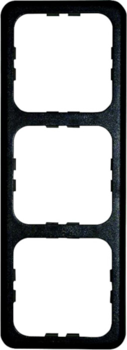 RAMKA OBUDOWA GNIAZDO ELEKTRYCZNE PRESTO CZARNA SYSTEM 10000