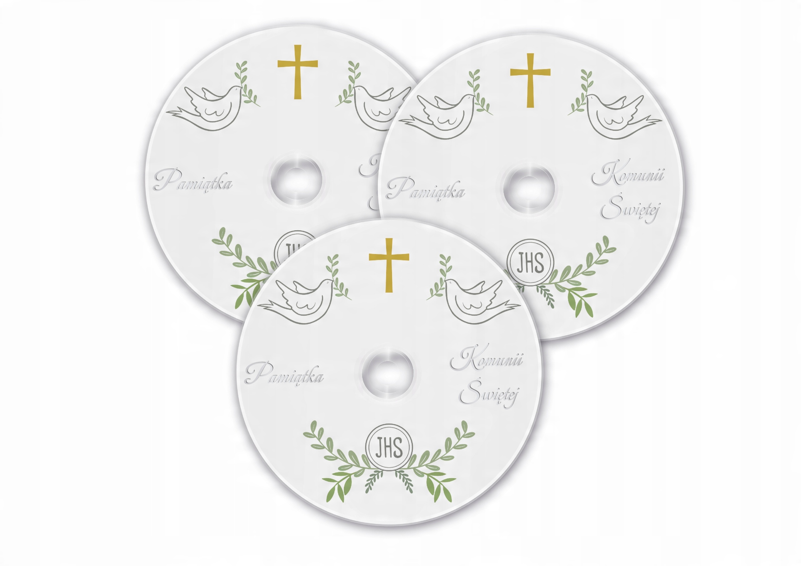 

Płyta DVD z nadrukiem -Komunia1 3 sztuki Pakiet