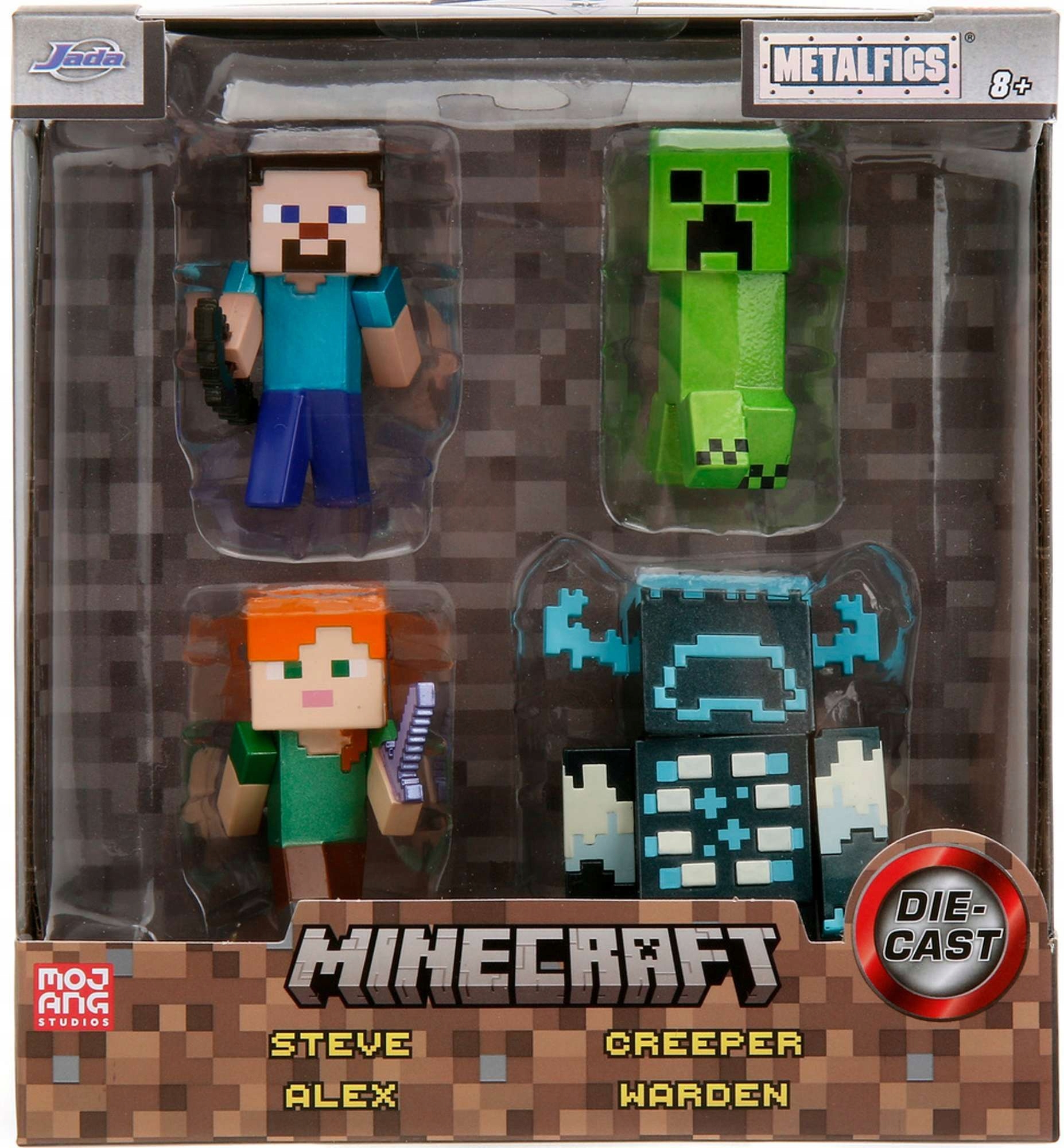 Kit bonecos minecraft steve aramdura creeper alex blocos de montar -  Brinquedos de Montar e Desmontar - Magazine Luiza