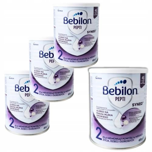 6x Bebilon Pepti 2 Syneo 6x400g Mleko Zapas Zestaw