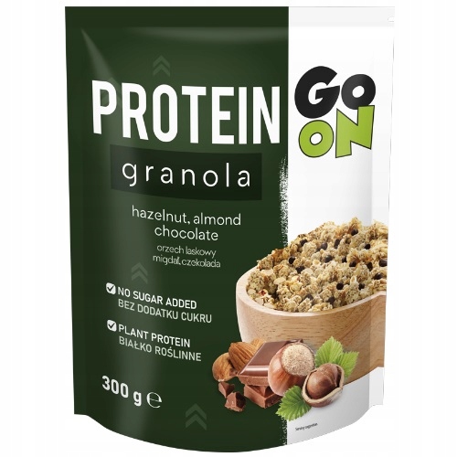 GO ON PROTEIN GRANOLA 300G PROTEÍN BEZ CUKRU