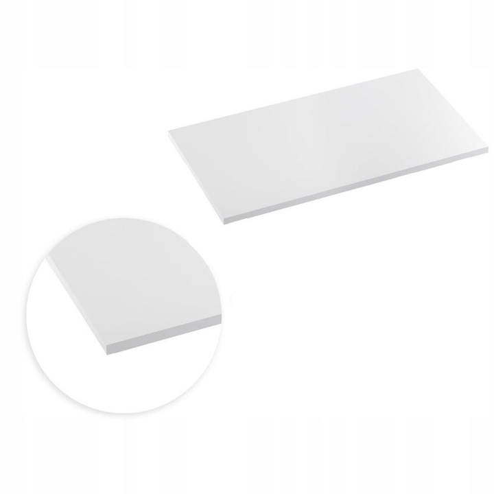 Deska Stolu 120 x 60 cm laminovaná deska Alpská Bílá