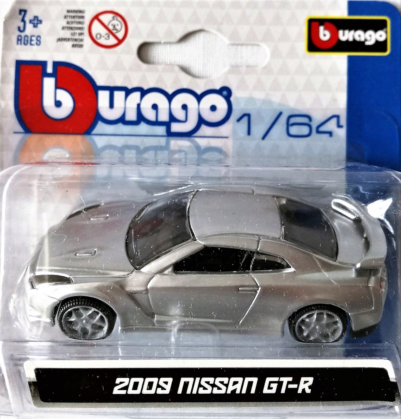 

samochód w skali 1:64 Burago Bburago Nissan 0001