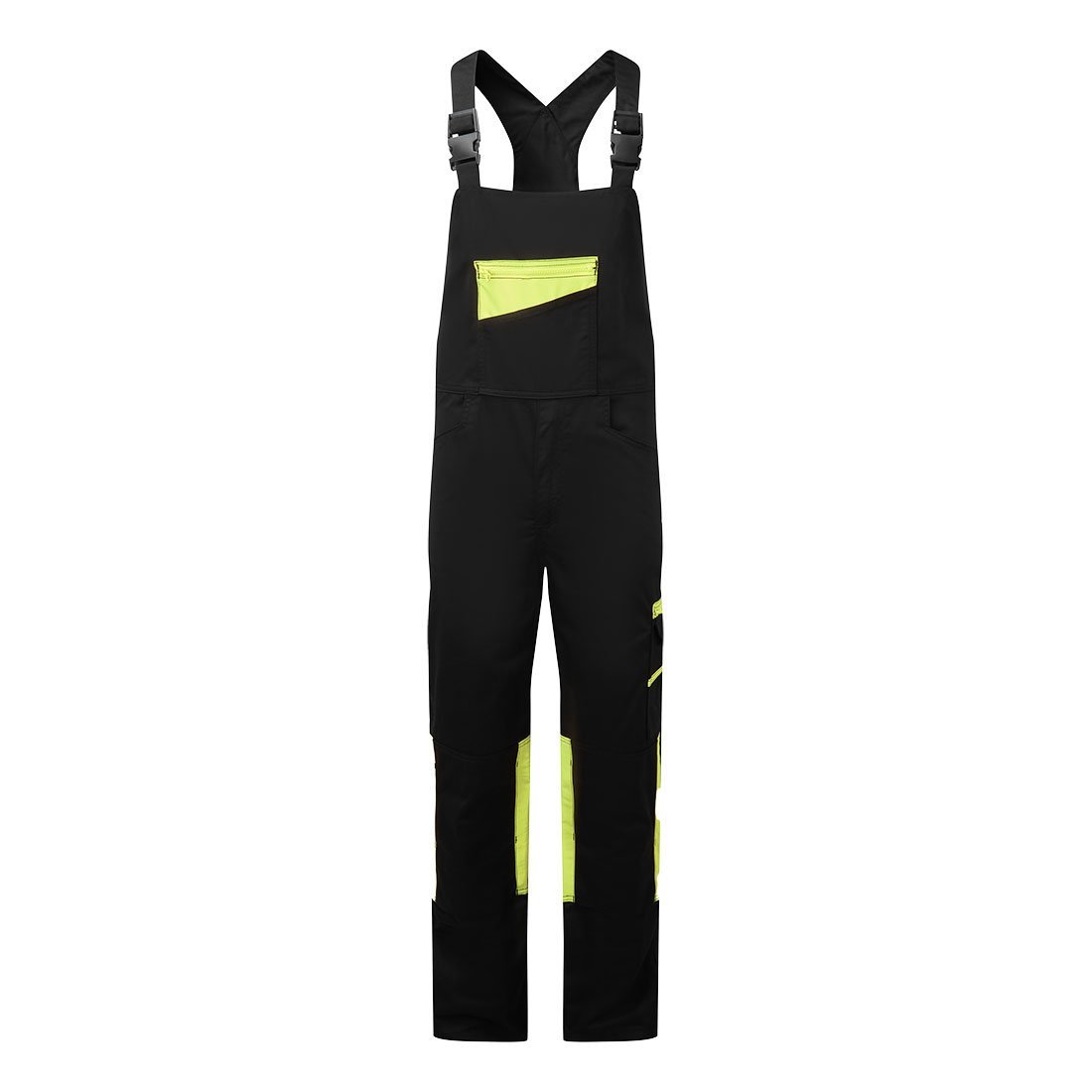 Zahradníčky WX2 Eco Stretch kapsy na kolenní chrániče vel. L Černá/Žlutá R