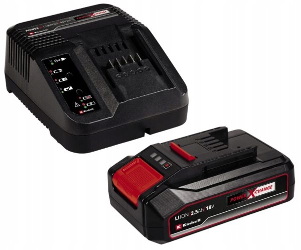 

Ładowarka I Akumulator Einhell XChange 18V 2,5Ah