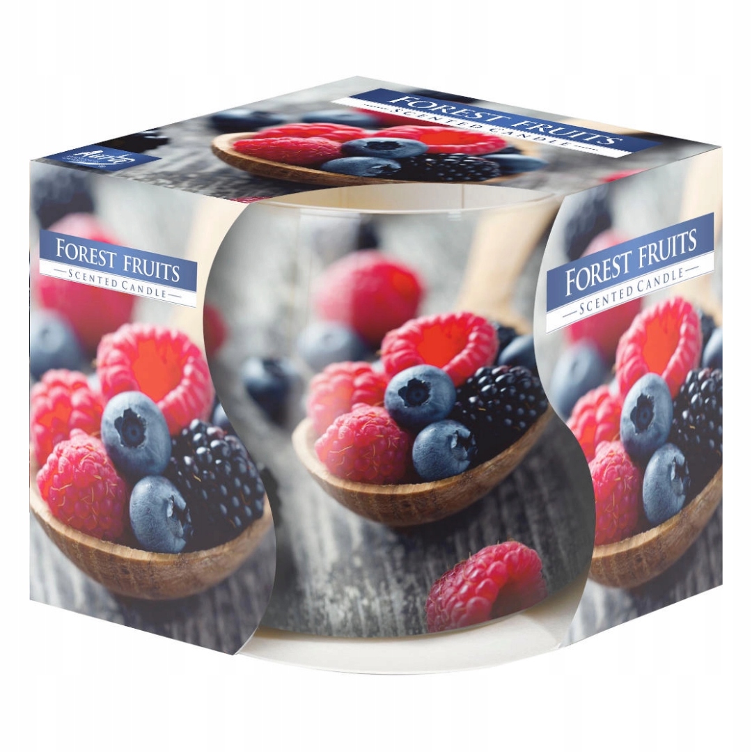 

Bispol Świeca zapachowa w szkle Owoce Leśne, 1 szt