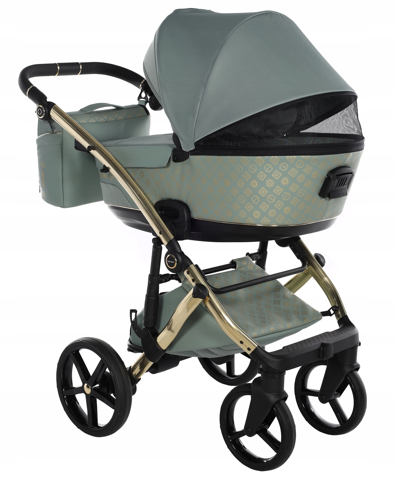 Wyprzedaż TAKO Laret Imperial New wózek dziecięcy 2w1 zielony Zestaw 2w1