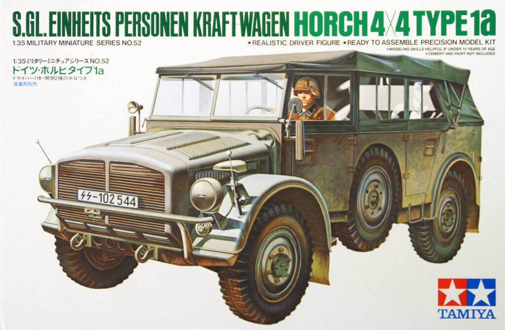 Tamiya 35052 Horch Type 1A 1/35 Vojenské Auto