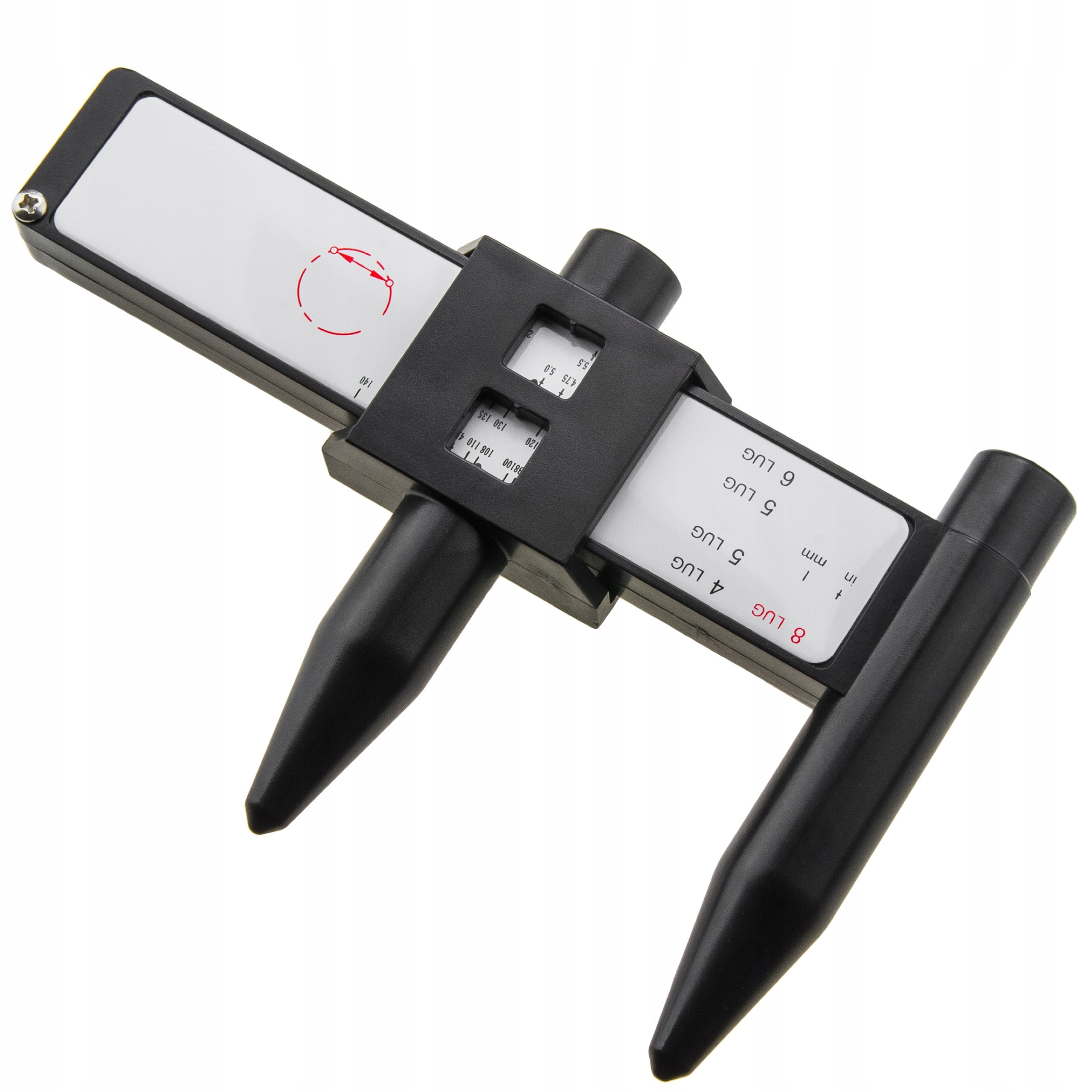 SUWMIARKA DO MIERZENIA ROZSTAWU ŚRUB I NAKRĘTEK KOŁA / FELGI - STIX Marka Stix