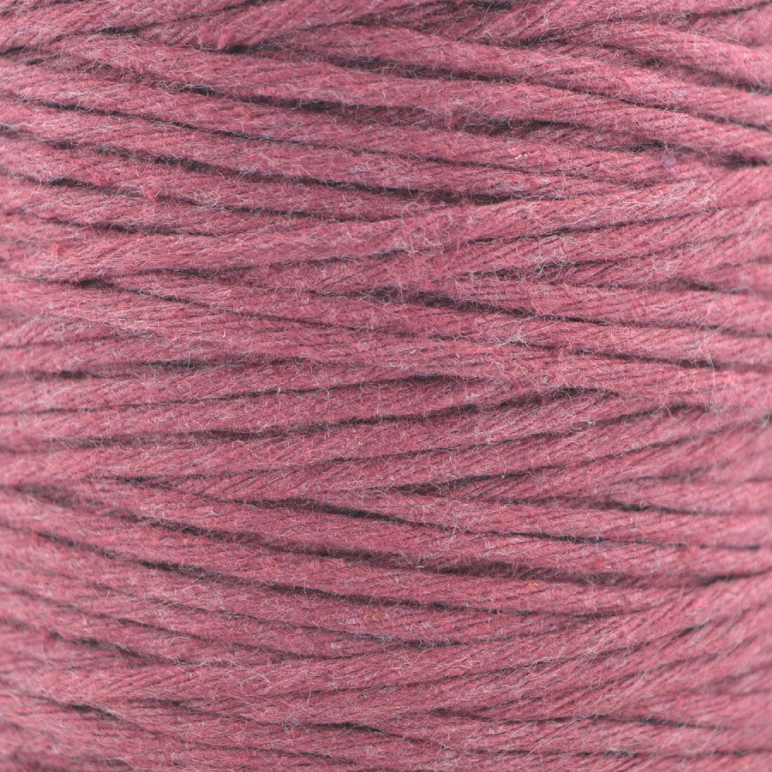 Sznurek bawełniany do makramy 2mm 150m bordowy Marka Inna