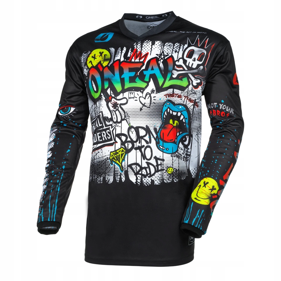 O'neal Element Rancid V.24 Black White męska koszulka cross enduro XL