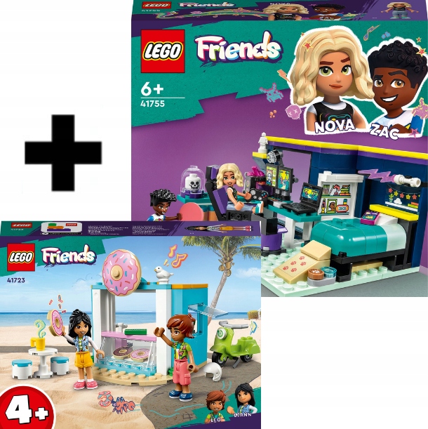 Lego Friends Pokoj Novy 41755 Herna Lego 41723 Dárková Sada