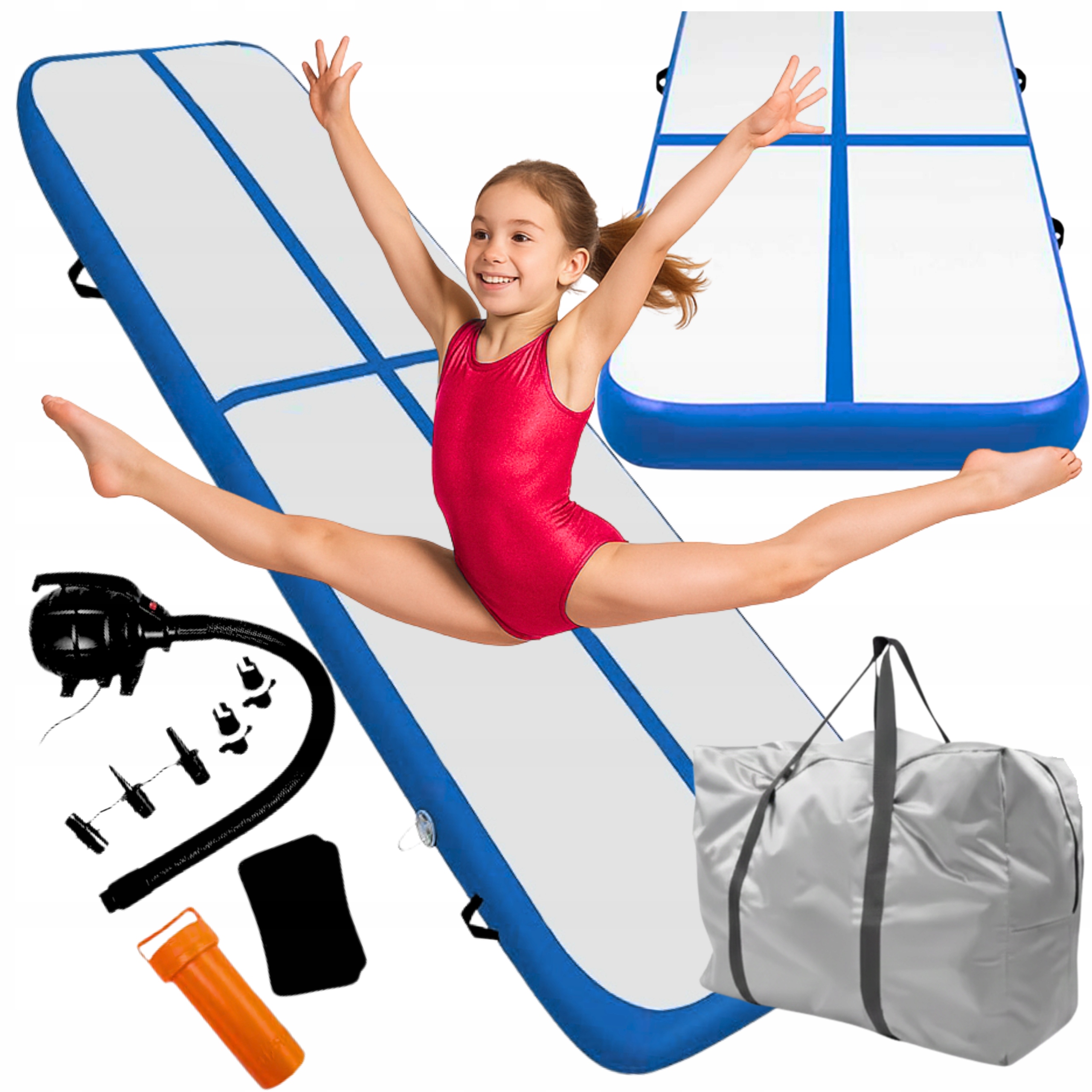 Air Track Ścieżka Akrobatyczna Gimnastyczna Materac Gimnastyczny Mata 4M