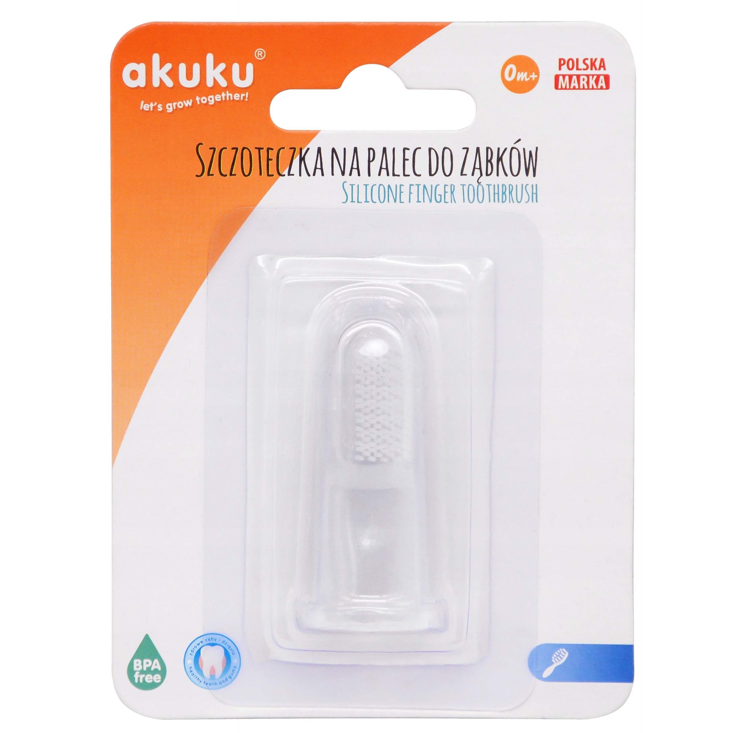 AKUKU SZCZOTECZKA DO ZĘBÓW I MASAŻU DZIĄSEŁ Kod producenta A0393