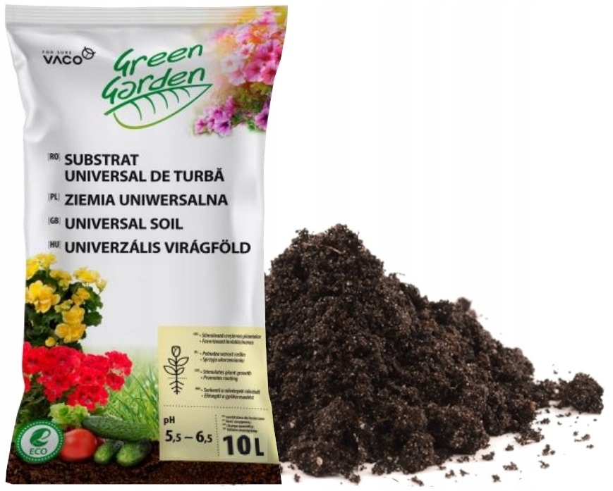 

Ziemia Uniwersalna Do Warzyw Kwiatów Ogrodu 10L