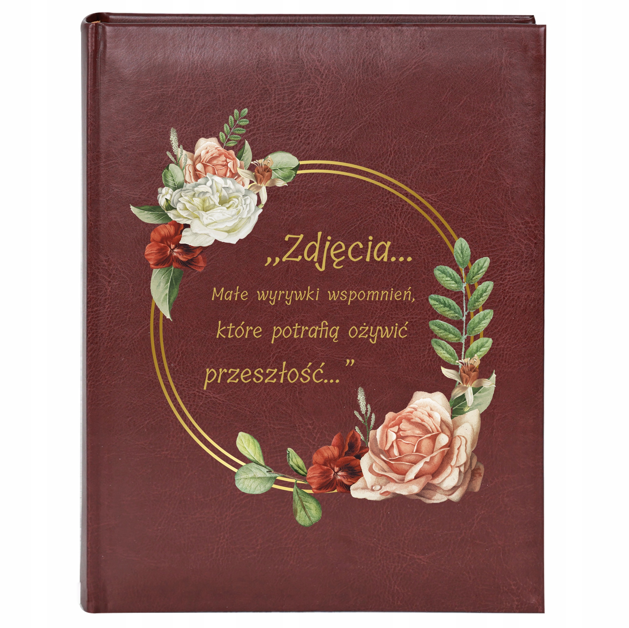 Personalizowany album zdjęcia wsuwane 300 zdjęć 10x15 Prezent dla Babci