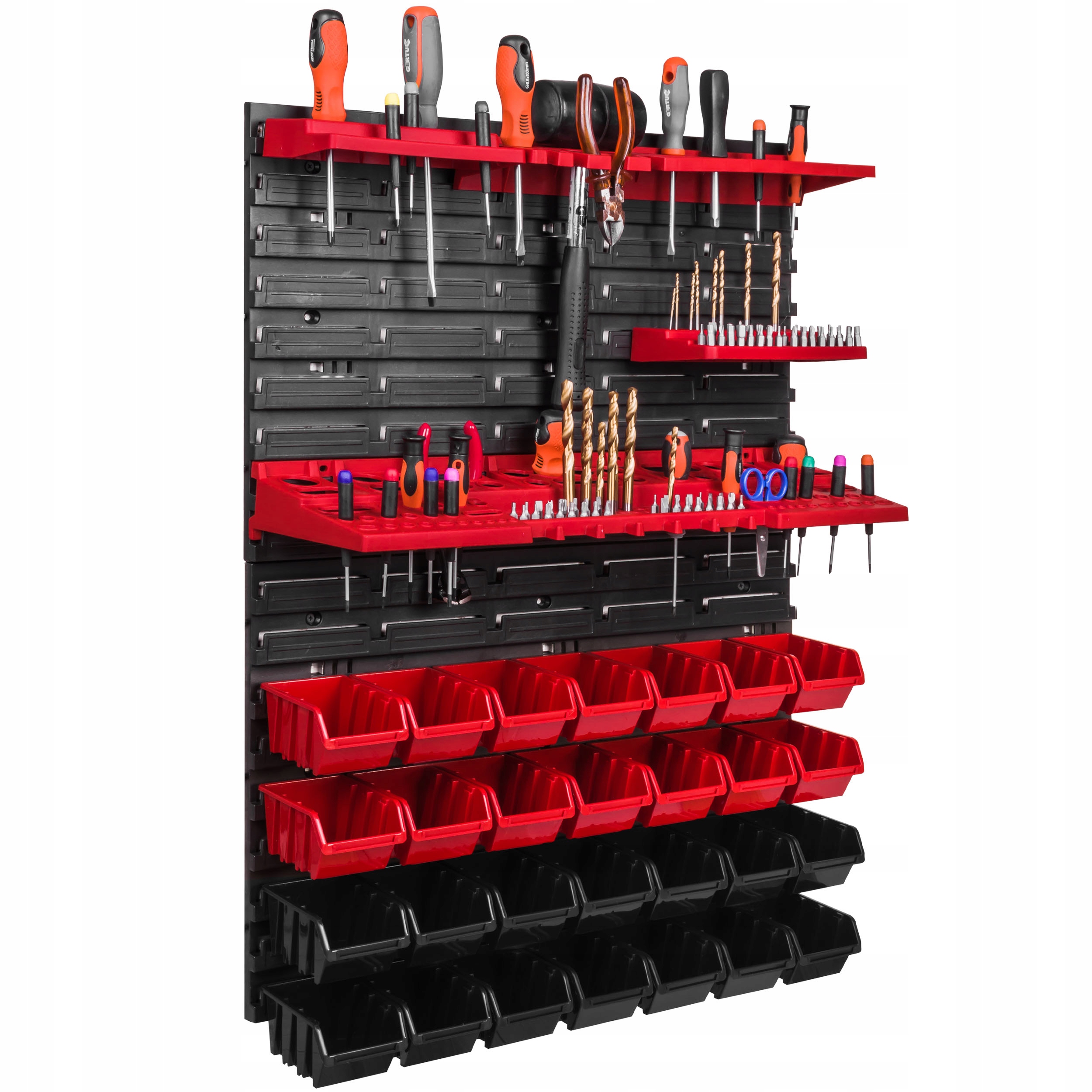 Nástrojová deska 58 x 78 cm, dílenská stěna 28 záchodů, garáž, klíče