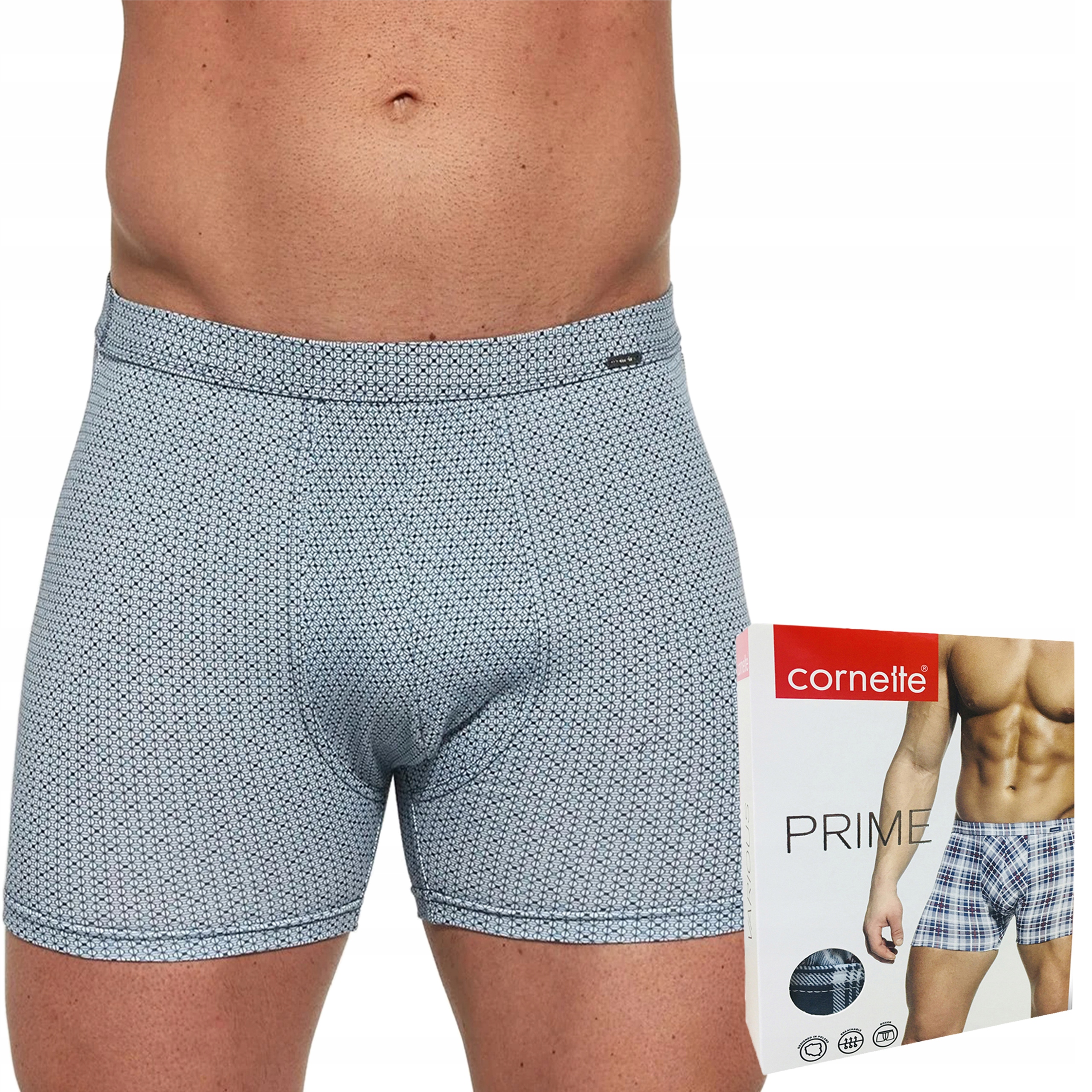 

Bokserki męskie Cornette Prime, bawełna 904/89 XL