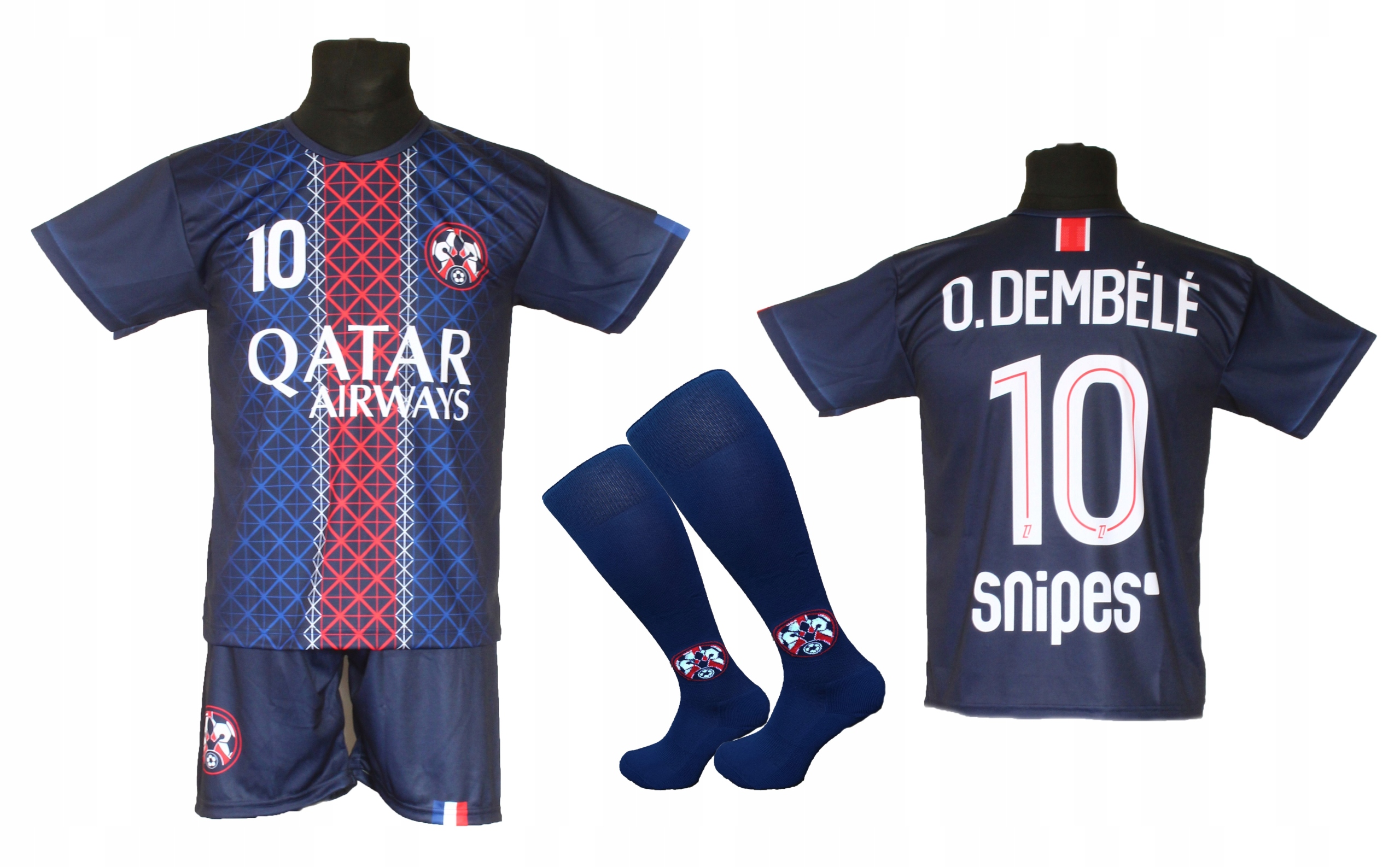 Dembele komplet sportowy strój piłkarski Bg 140