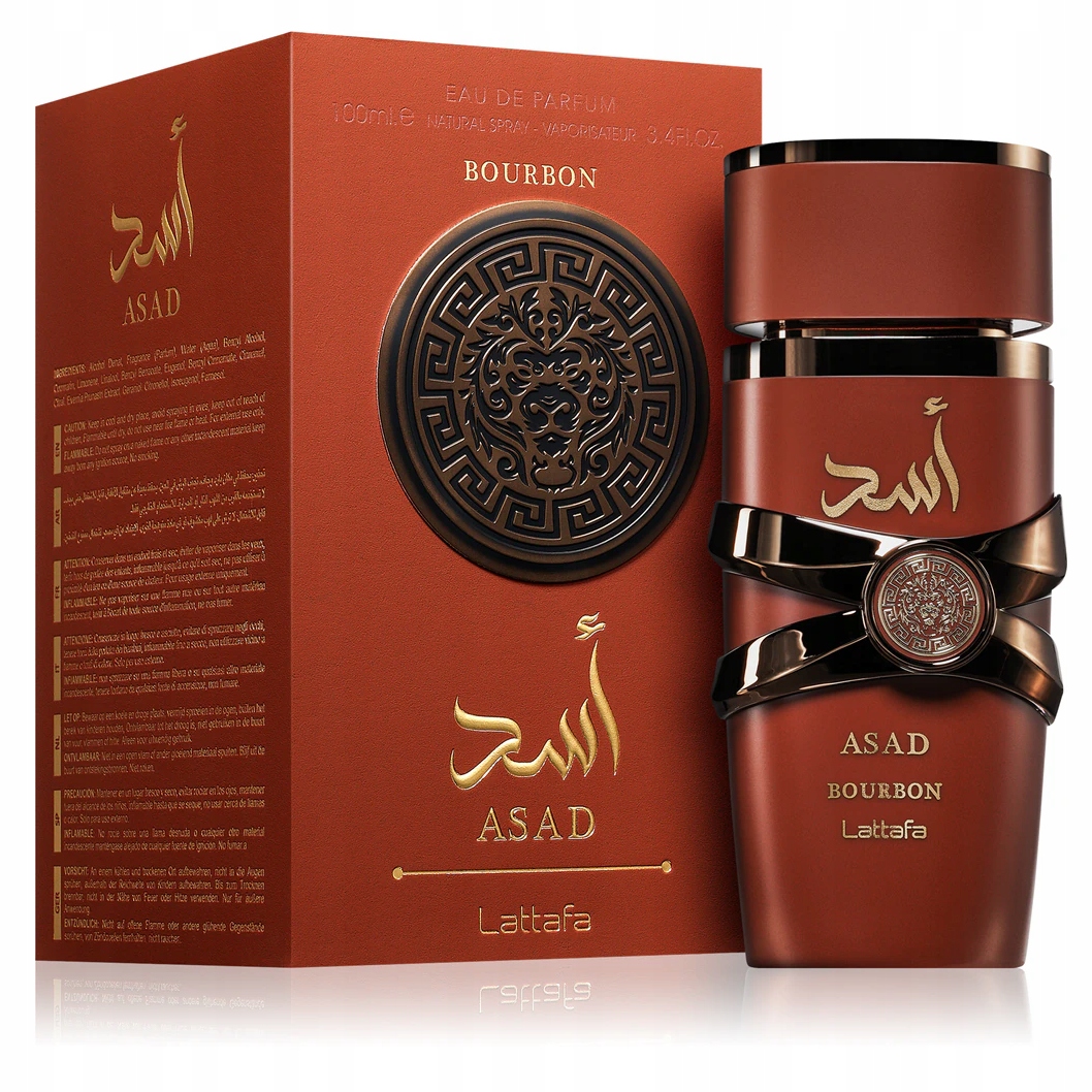 Lattafa Asad Bourbon Men Originální parfémovaná voda pro muže 100 ml
