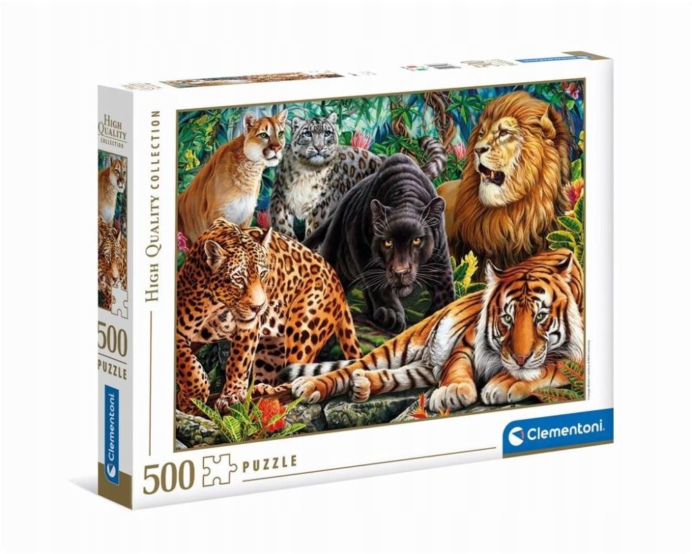 

Puzzle 500 Hq Wild Cats