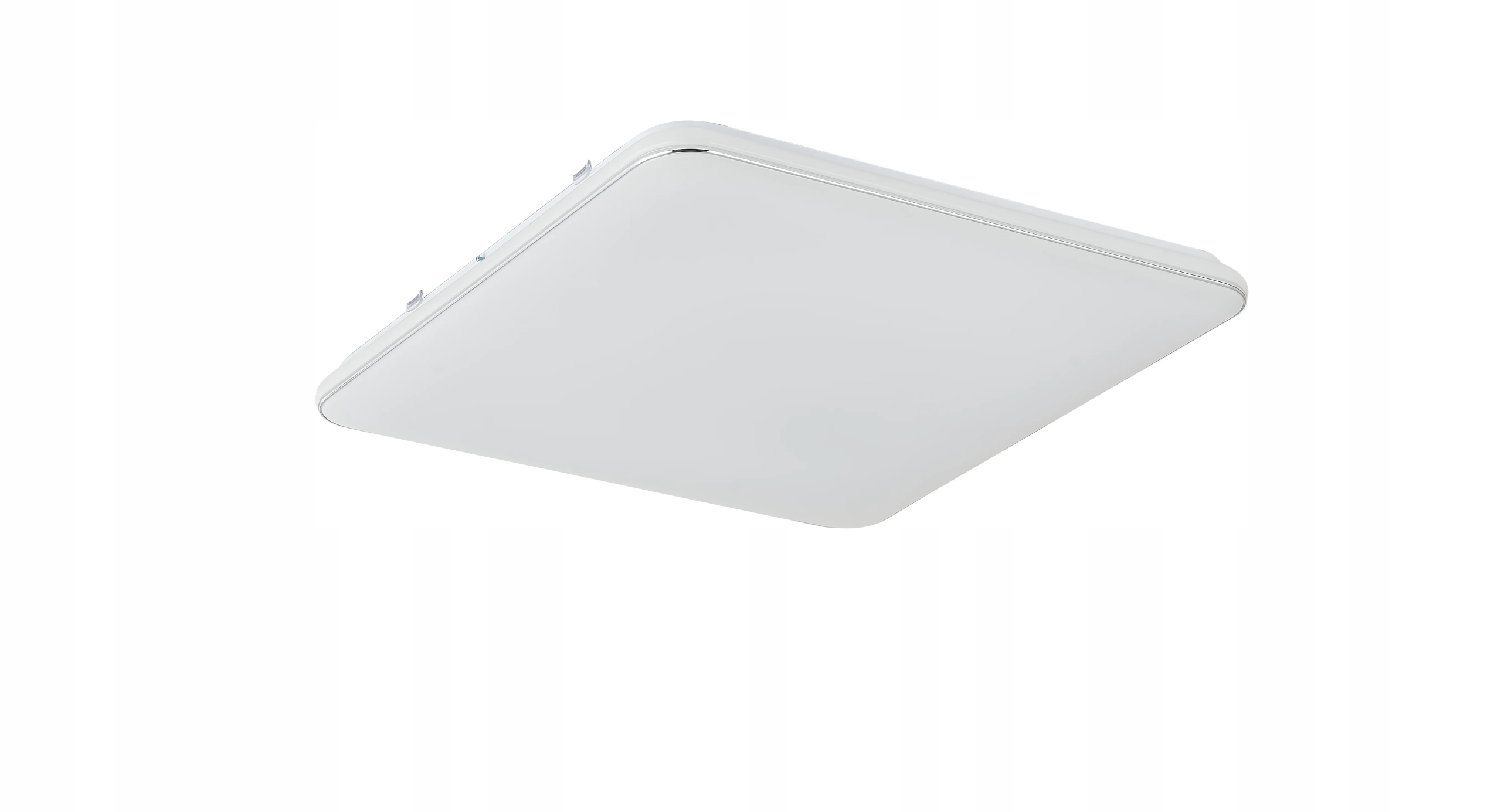 Stropné svietidlo Led 48W štvorcový 53 cm biely s chrómom Zuma Line Omar