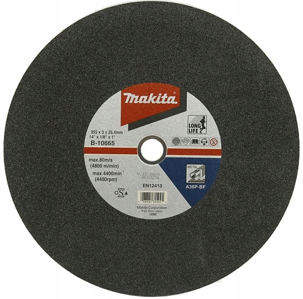 

Makita Tarcza Do Cięcia Stali 355x3x25,4mm 5szt