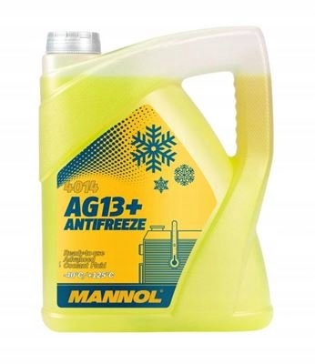 

Mannol AG13+ 5L. Żółty Gotowy Płyn Do Chłodnicy -4