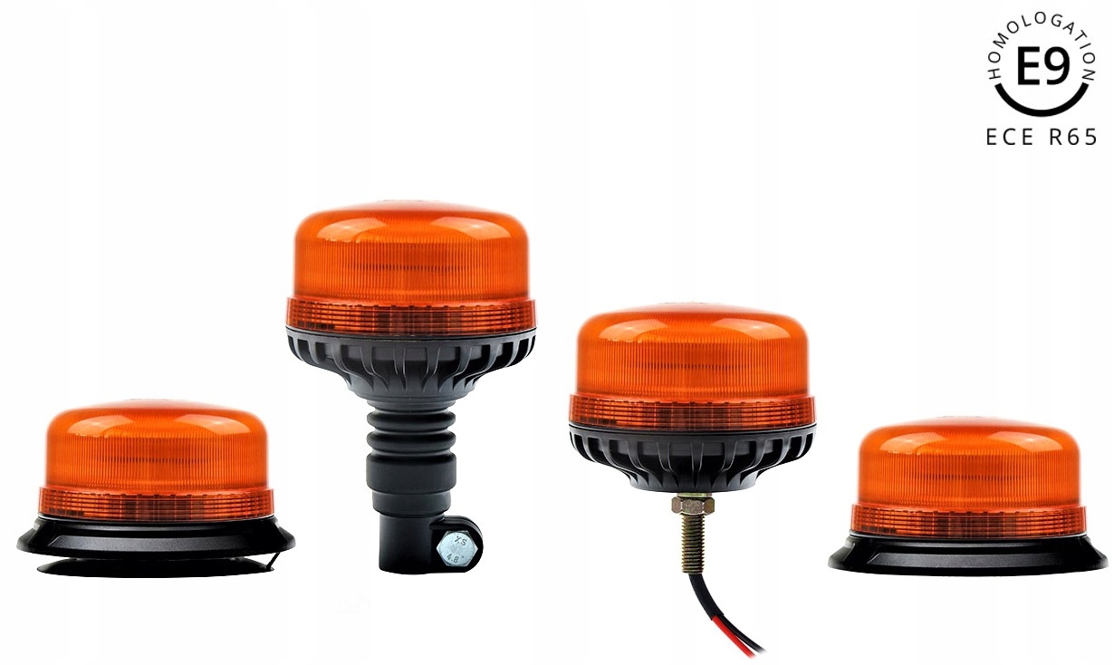 LAMPA BŁYSKOWA OSTRZEGAWCZA KOGUT 36xLED MAGNES Marka wózka Caterpillar Clark Hyster Jungheinrich Komatsu Linde Mitsubishi Nissan Still Toyota Yale Inna