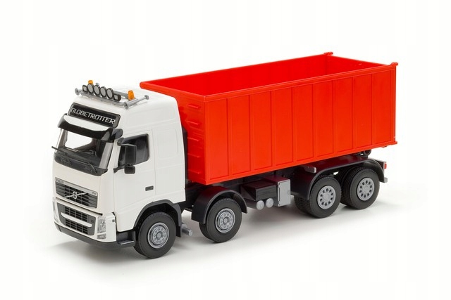 Volvo Fh hákovník bílý s kontejnerem Emek 20852