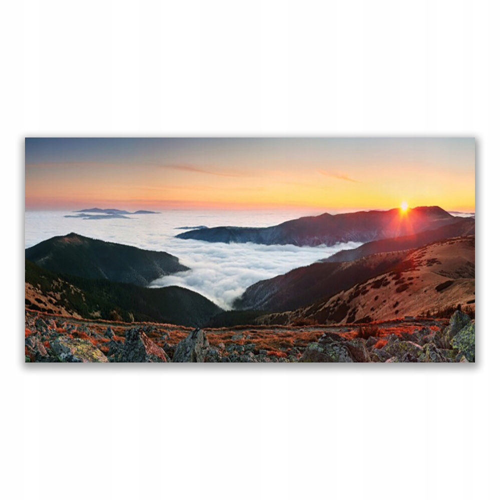 

Obraz wiszący 120x60 Góry Chmury Słońce Krajobraz