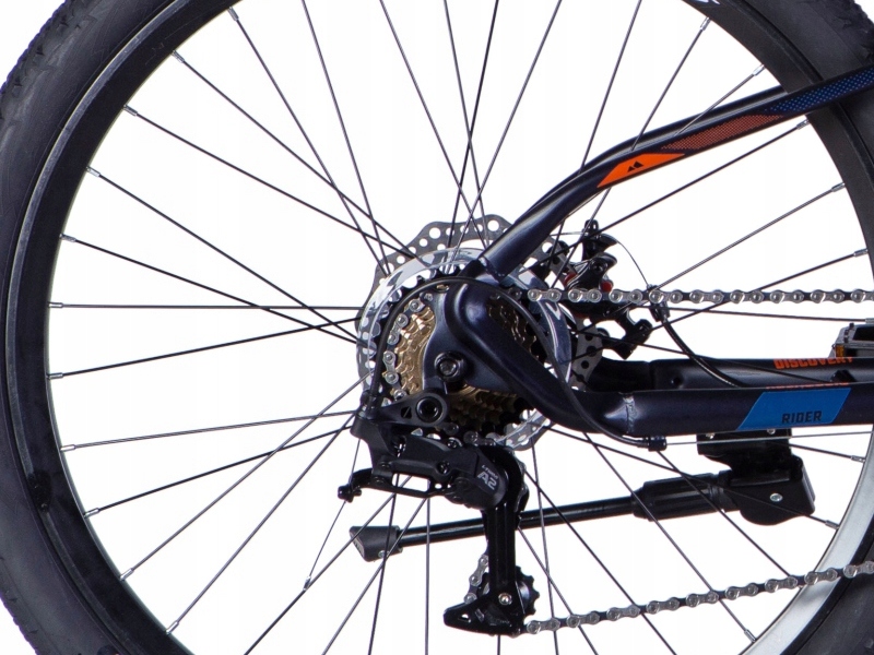 ROWER GÓRSKI MTB KOŁO 26 RAMA 16" RIDER LEKKI AMORTYZACJA PRZÓD I 150-165cm Kod producenta RIDER 26 R16 GP