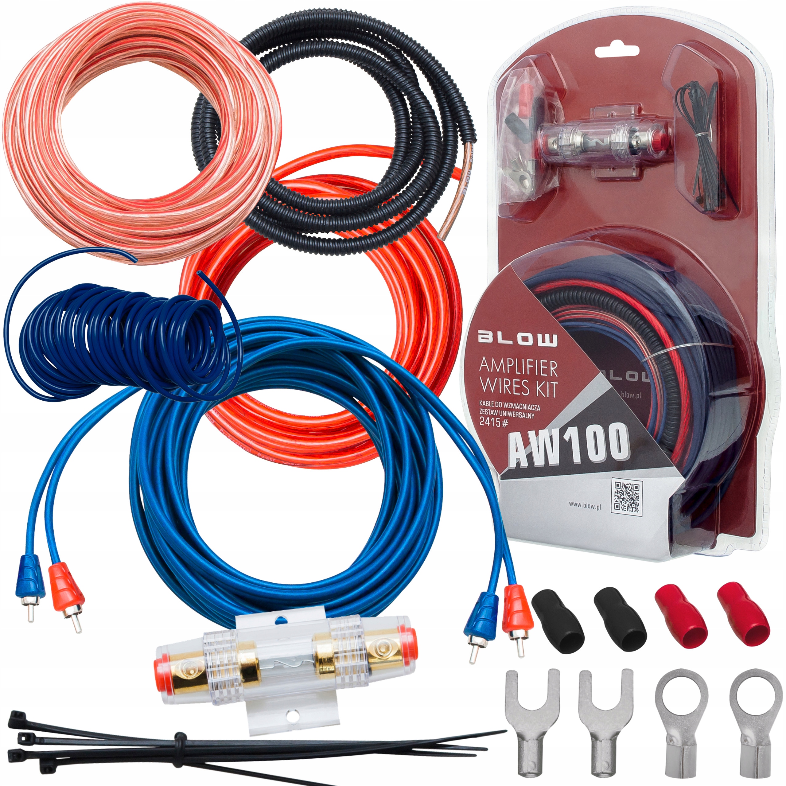 

Przewody Kable Do Wzmacniacz Subwoofer Tuba Zestaw