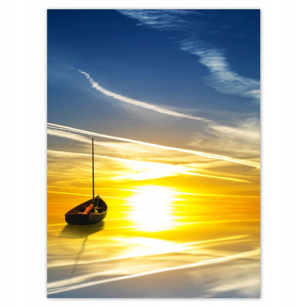 

Naklejki 100x135 Widok Łódka