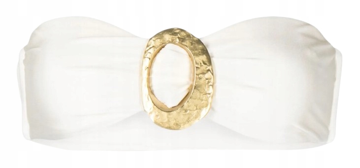 Bílý vrchní díl bikin Cult Gaia Aradhya, velikost vel. S